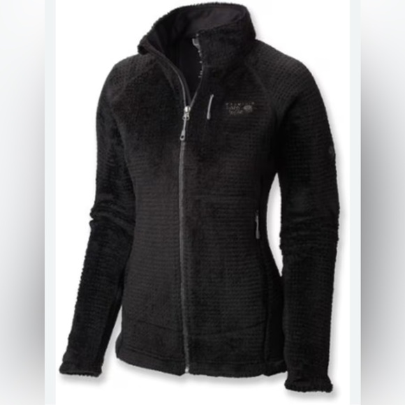 Mountain Hardware full zip fleece. Size L. EUC, black. Women’s. - Picture 1 of 5